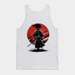 Black Samurai Tank Top